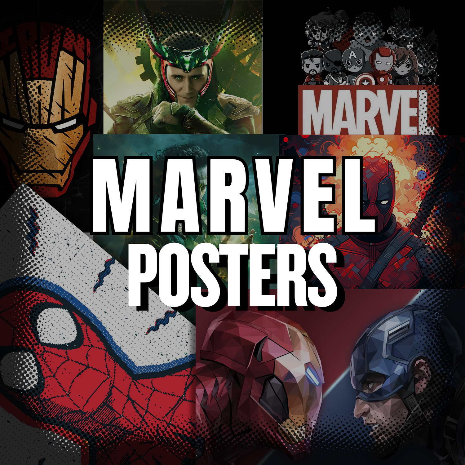 Marvel & DC Posters