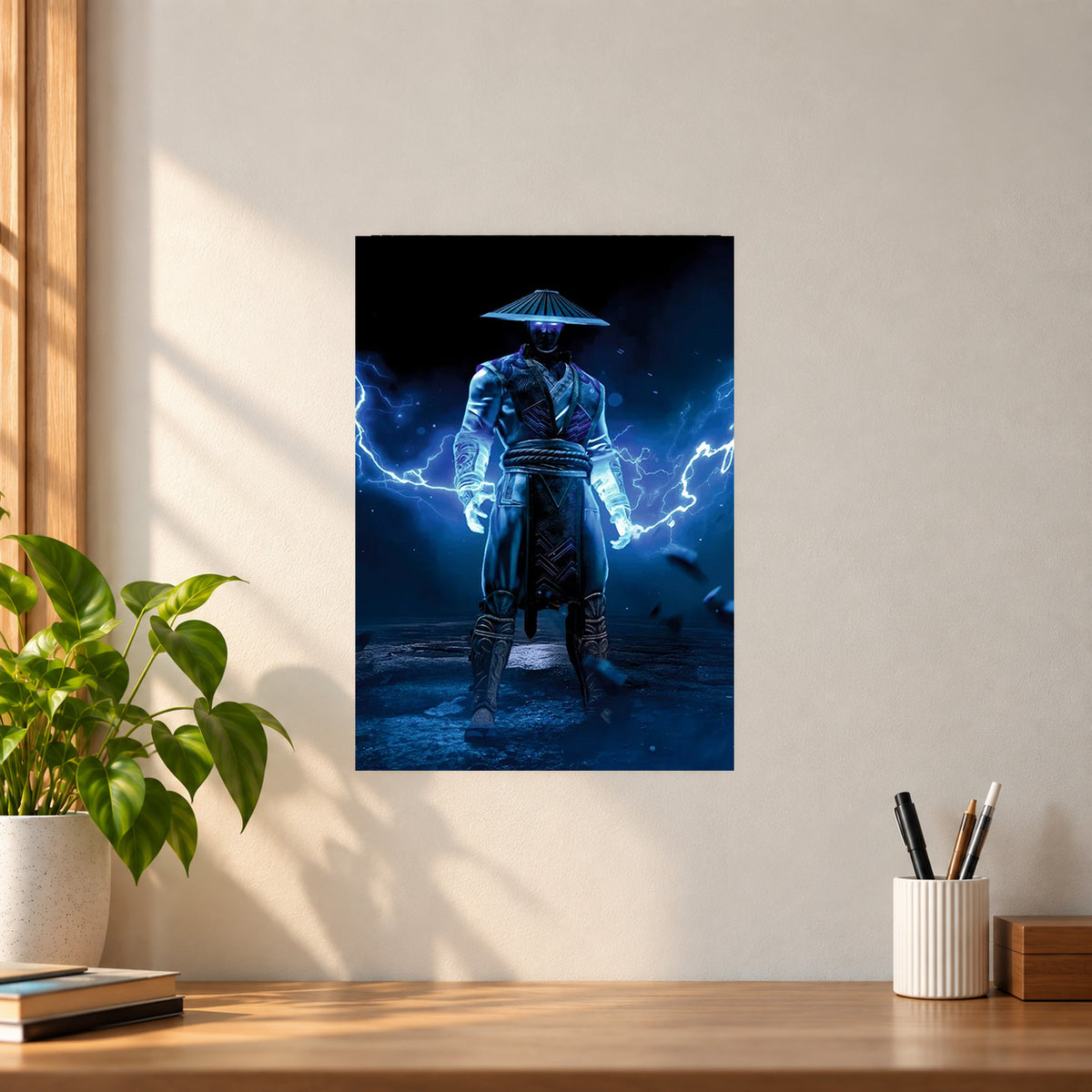 Games Kung Lao Mortal Kombat Poster || Gaming Wall Art