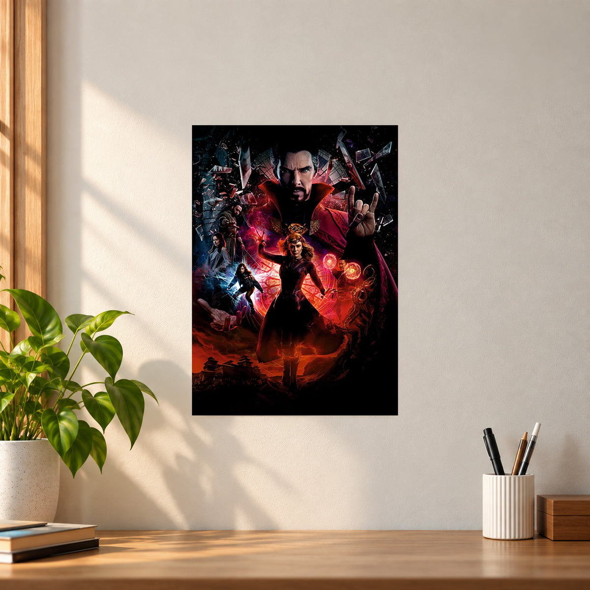 Movie Doctor Strange Multiverse of Madness Poster || Marvel Movie Wall Art