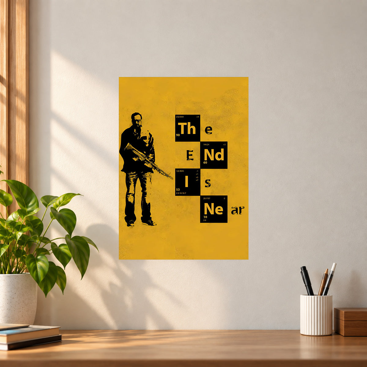 Web-Series The End Is Near Poster || Web-Series Wall Art