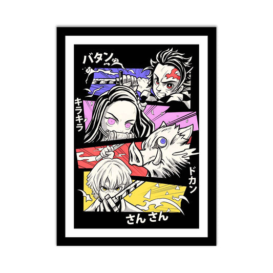 Demon Slayer Frame (13*9inch)