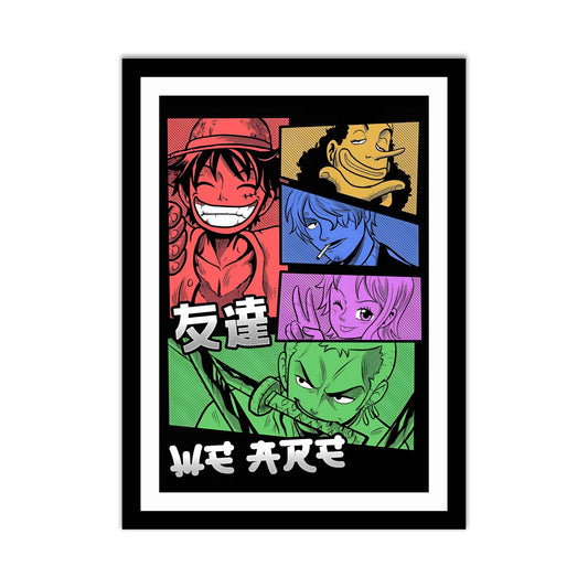 Luffy One Piece Frame (13*9 inch)