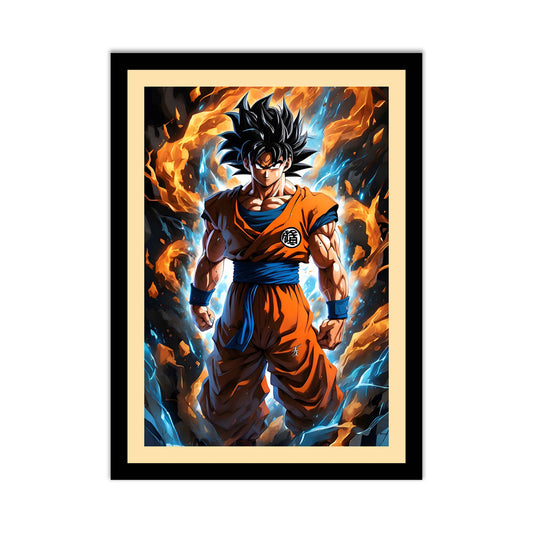 Goku DragonBall z Frame (13*9inch)