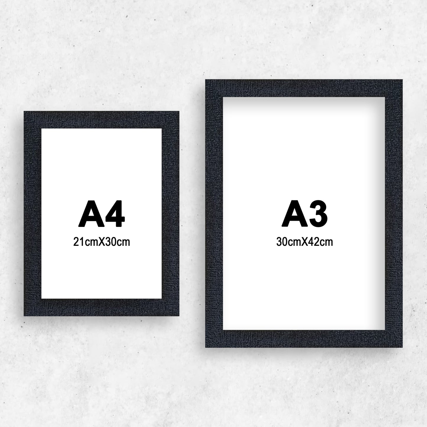 FRAME RANG Customised Photo Frame with Calendar & Message | Personalised Black Frame for Anniversary, Birthday & Special Moments