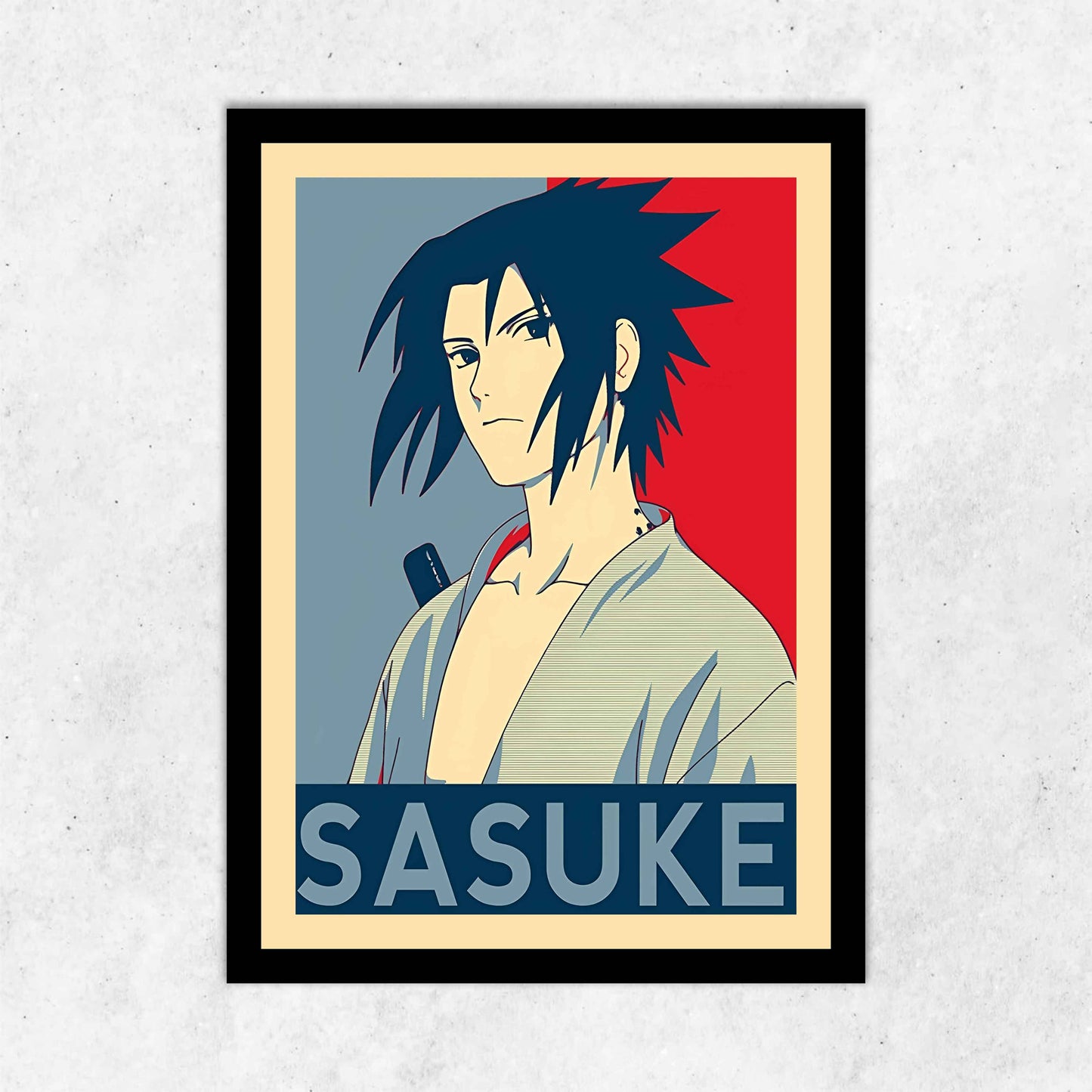 Naruto Sasuke Frame (13*9 inch)