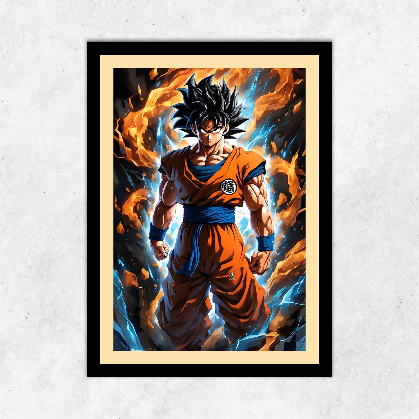 Goku DragonBall z Frame (13*9inch)