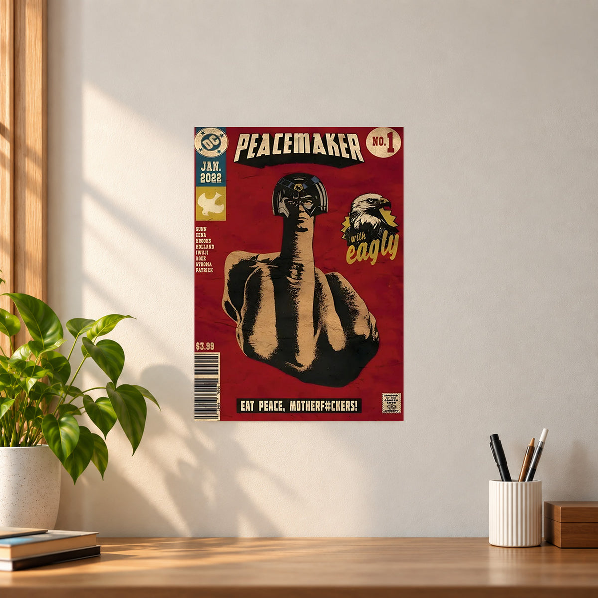 Movies Peacemaker Poster || Superhero & DC Series Wall Art