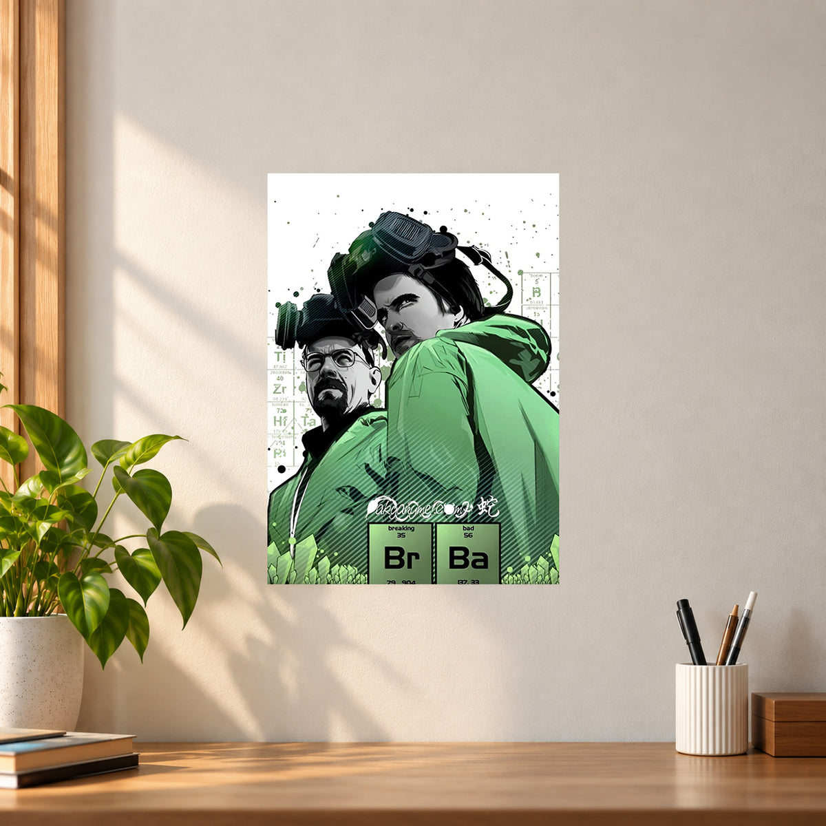 Web-Series Walter White & Jesse Poster || Breaking Bad Wall Art