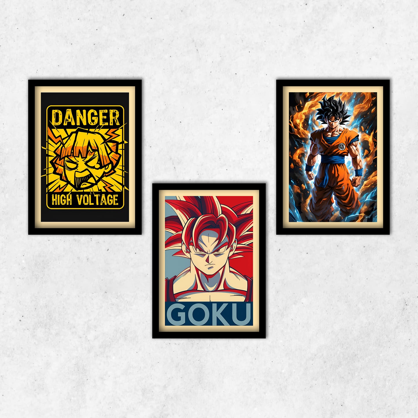 Goku Frame Combo (3pcs:- 13*9inch)