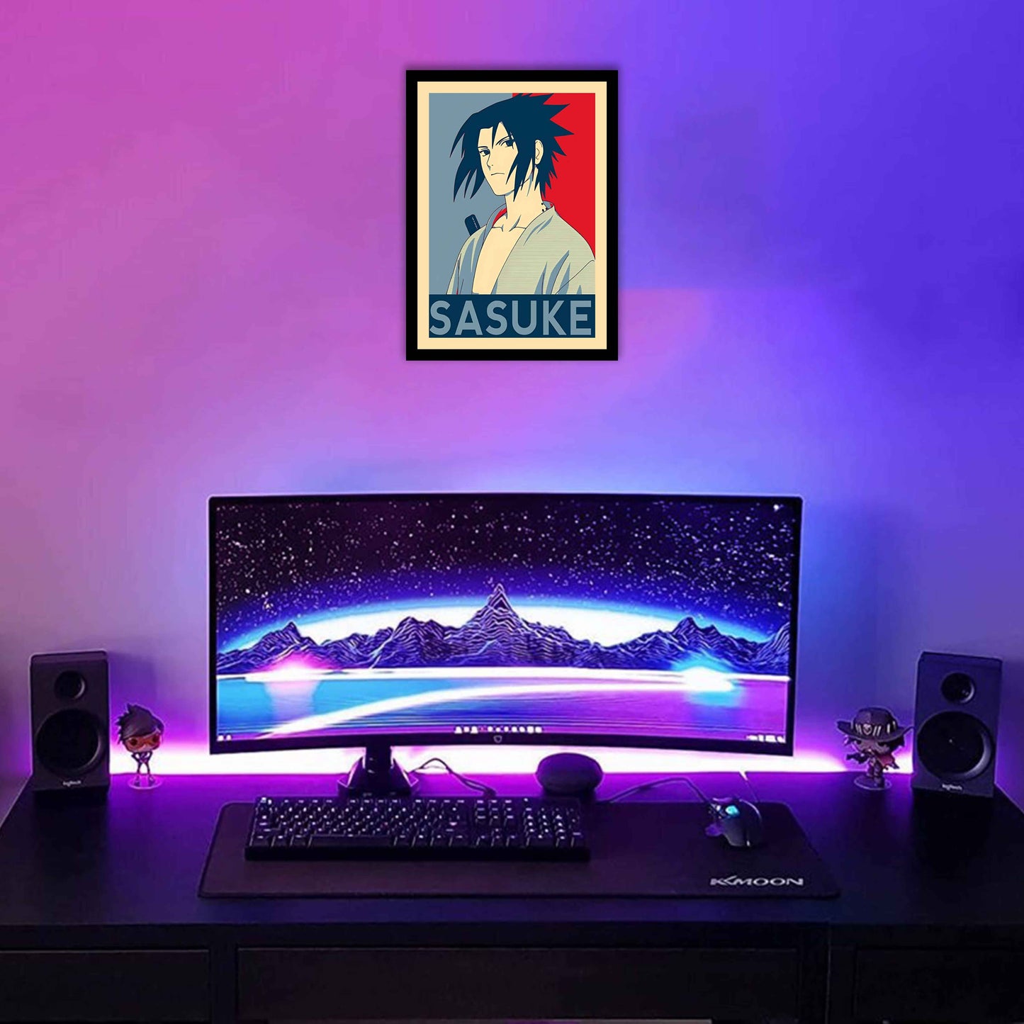 Naruto Sasuke Frame (13*9 inch)