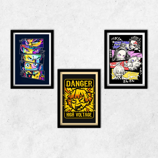 One Piece Combo Frames (3pcs:- 13*9inch)