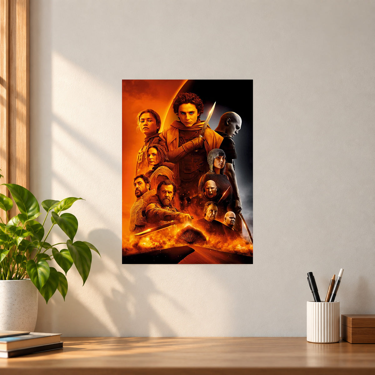 Movies Dune: Part Two #1 Poster || Sci-Fi Movie Wall Art