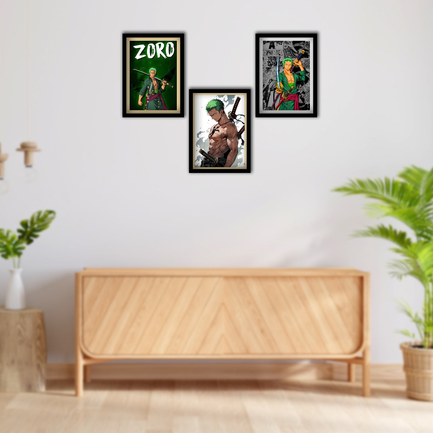 Zoro Frame Combo (3pcs:- 13*9inch)