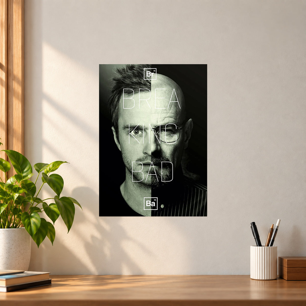 Web-Series Walter White & Jesse Poster || Breaking Bad Wall Art