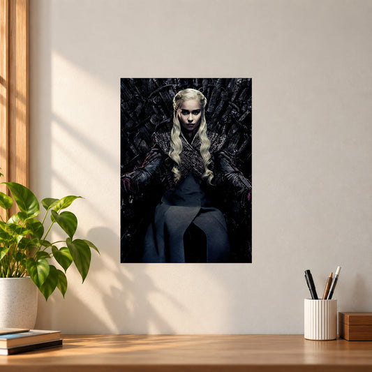 Web-Series Daenerys Targaryen Poster || Game of Thrones Wall Art