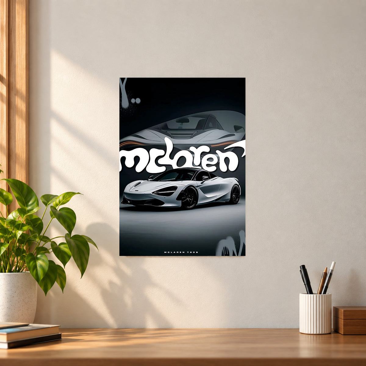 Car McLaren Car Poster || Sports Car & Automotive Wall Art