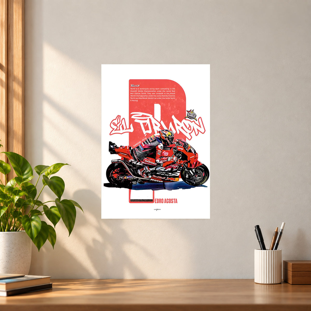 Bike Racing Poster || Motorcycle Racing Wall Art