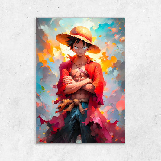 Luffy One Piece || Matte Finish Poster