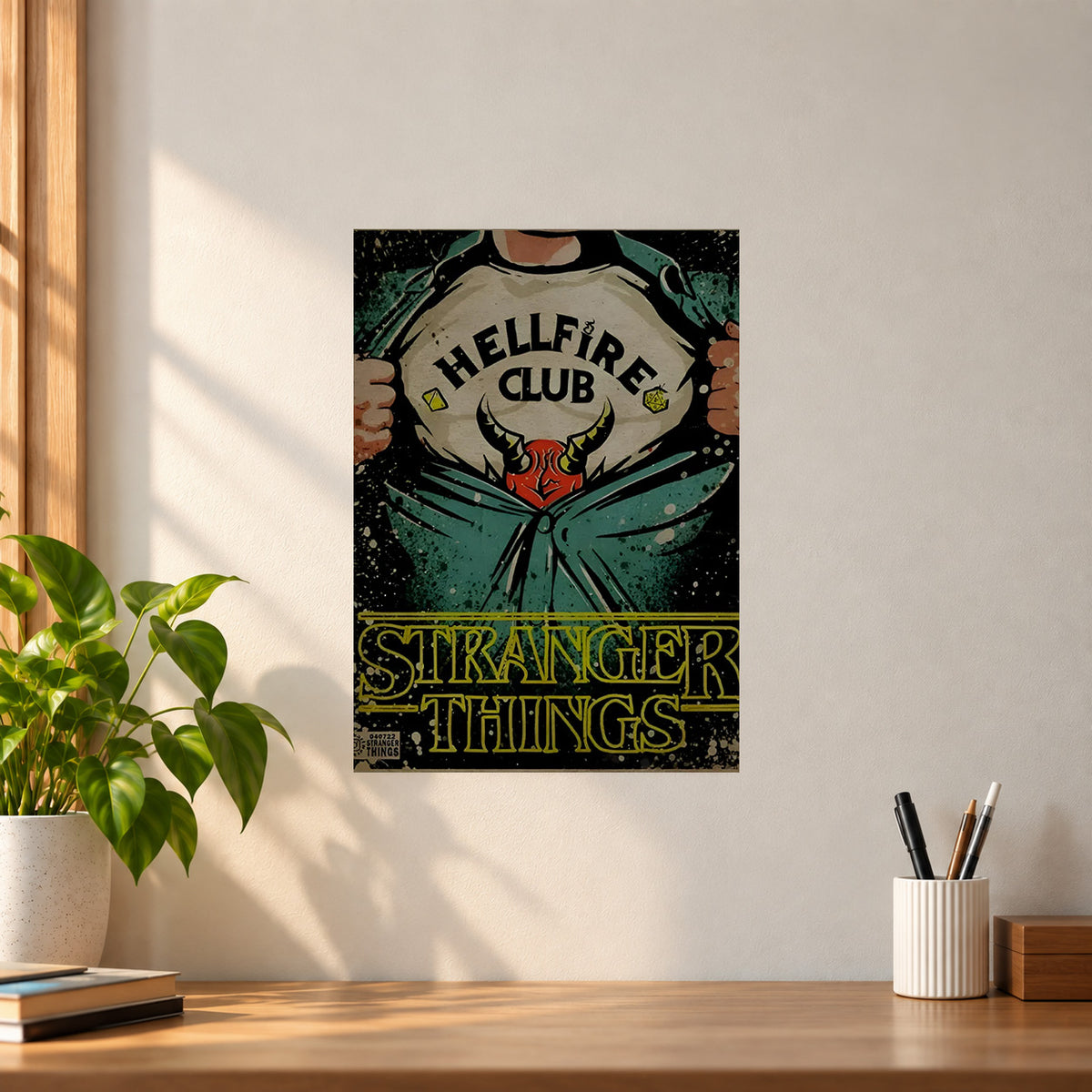 Web-Series Hellfire Club Poster || Stranger Things Inspired Wall Art