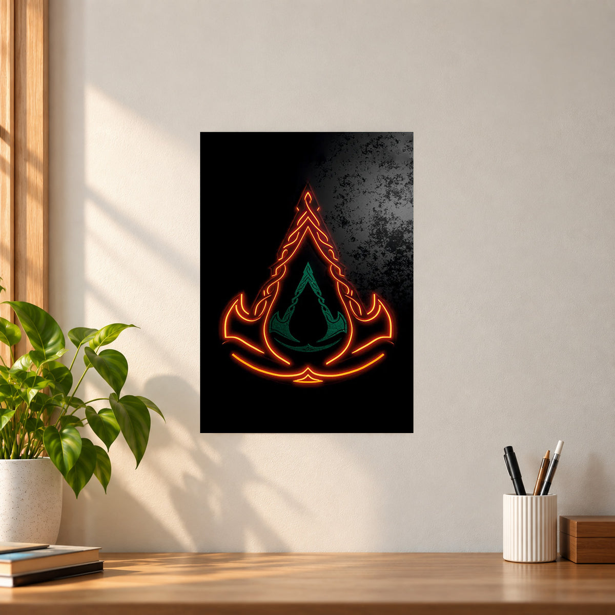 Games Assassin’s Creed Logo Poster || Gaming Wall Art