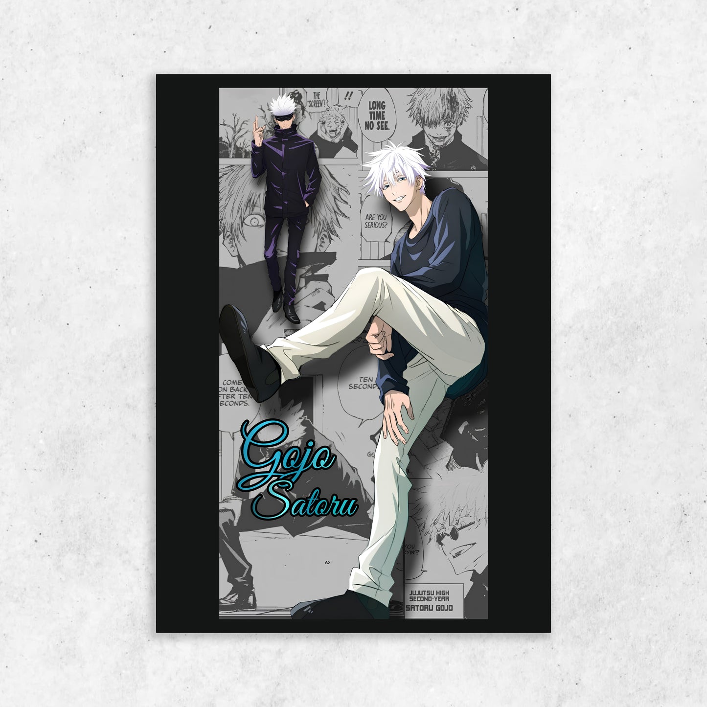 Gojo Satoru || Matte Finish Poster