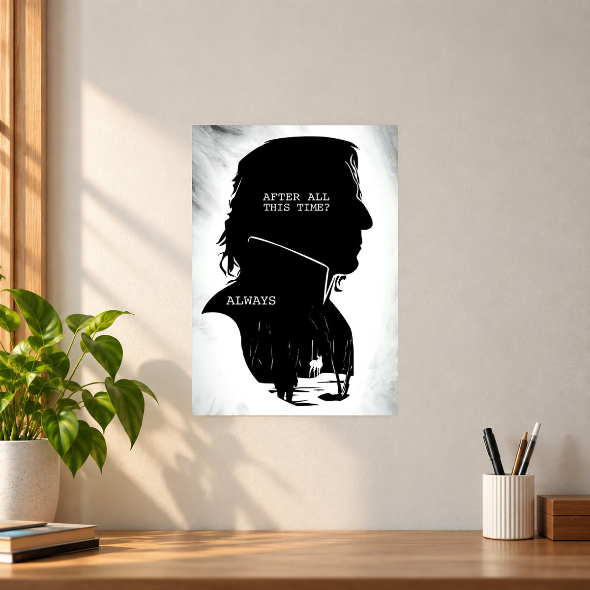 Movies Snape Always Poster || Harry Potter Movie Wall Art