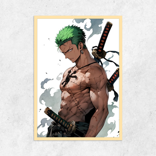 One Piece Zoro || Matte Finish Poster