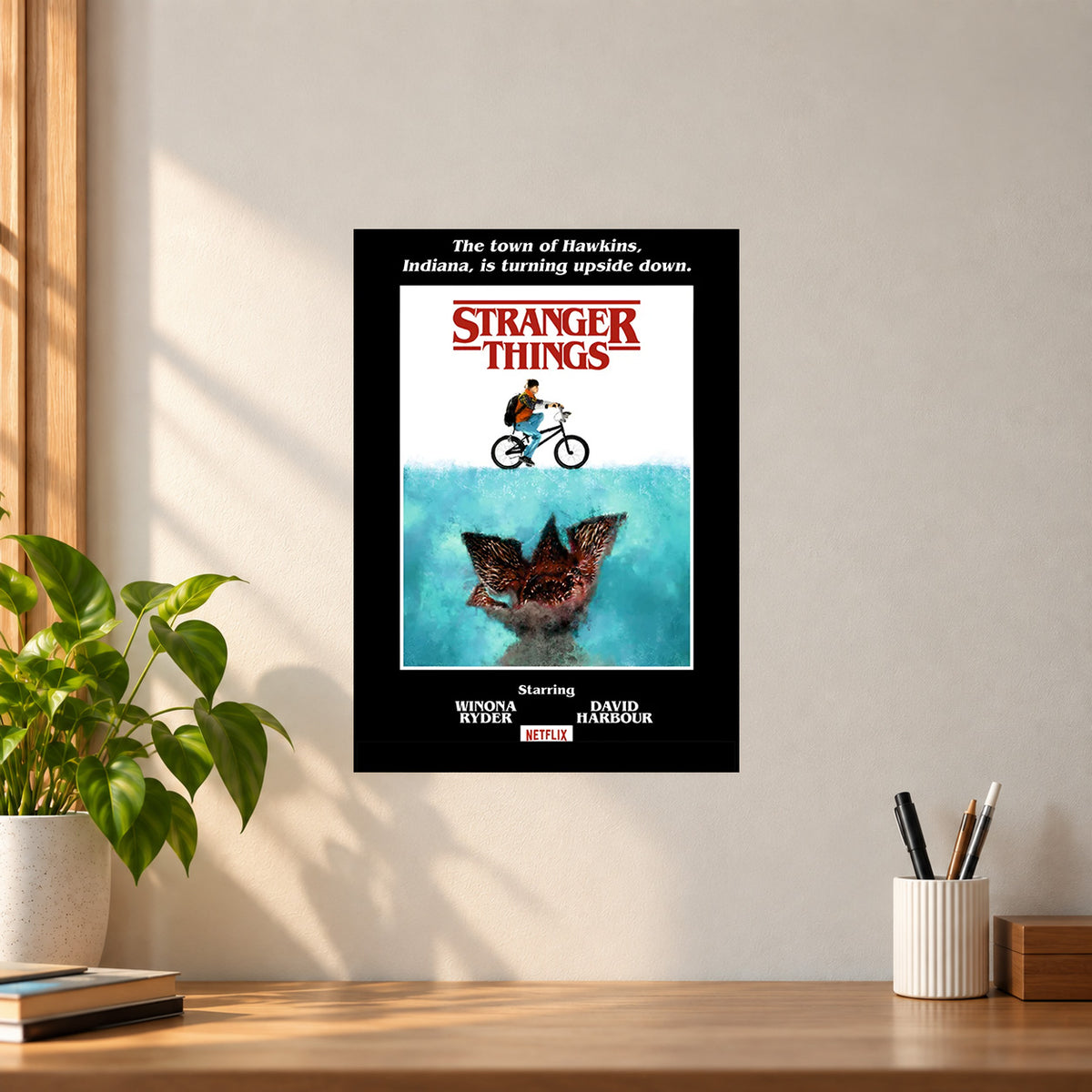 Web-Series Upside Down #2 Poster || Sci-Fi Web-Series Wall Art