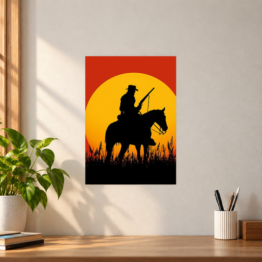 Games Red Dead Redemption Poster #3 || Gaming Wall Art