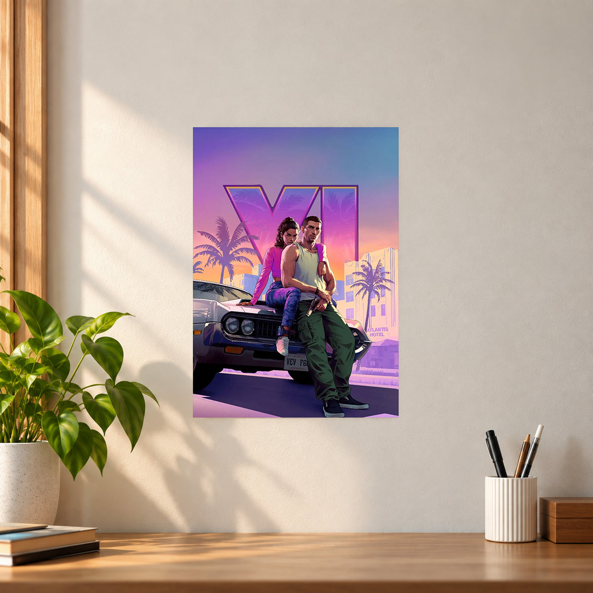 Games Lucia & Jason Poster || Gaming Wall Art