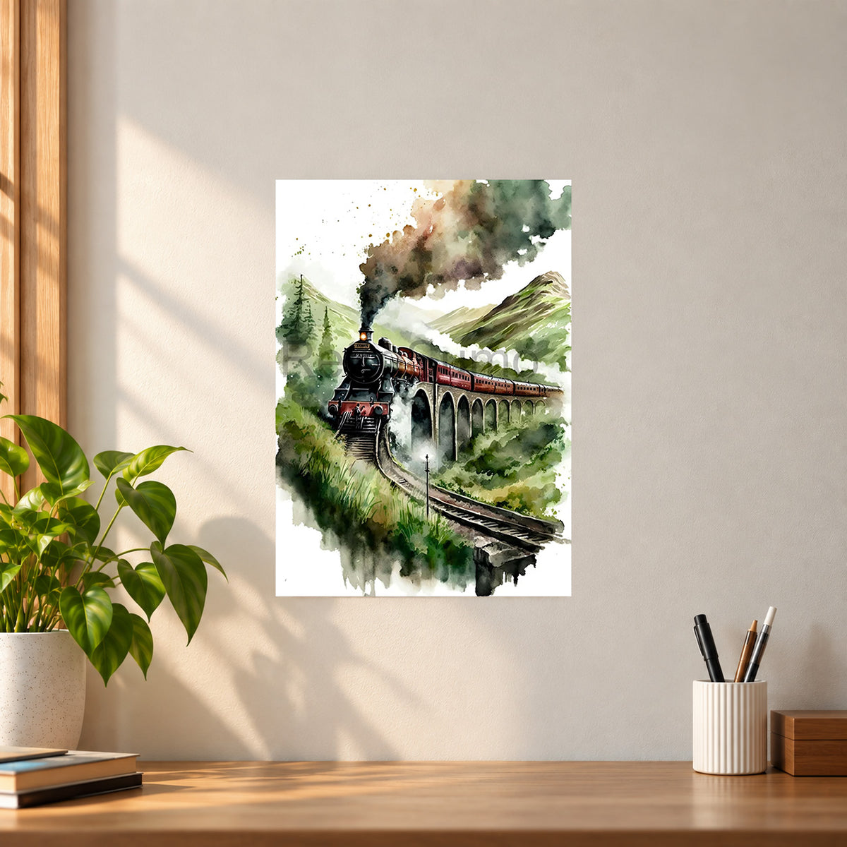 Movies Harry Potter Train #2 Poster || Movie Wall Art
