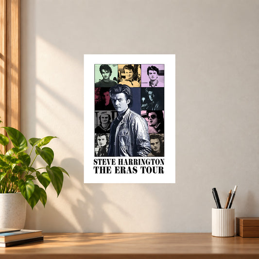 Web-Series Steve Harrington #3 Poster || Stranger Things Wall Art