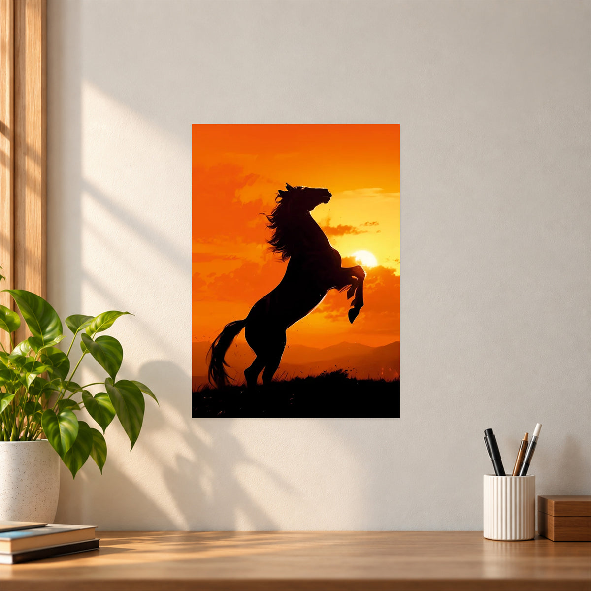 Artistic Horse Poster | Artistic Horse Wall Art