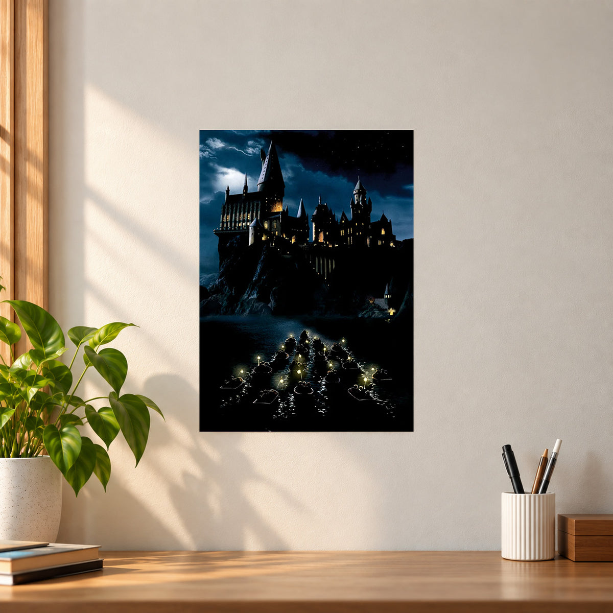 Movies Hogwarts Poster || Magical Movie Wall Art