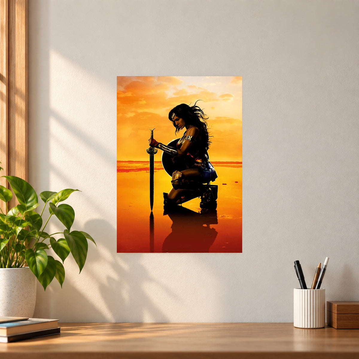 Movies Wonder Woman #1 Poster || Superhero Movie Wall Art