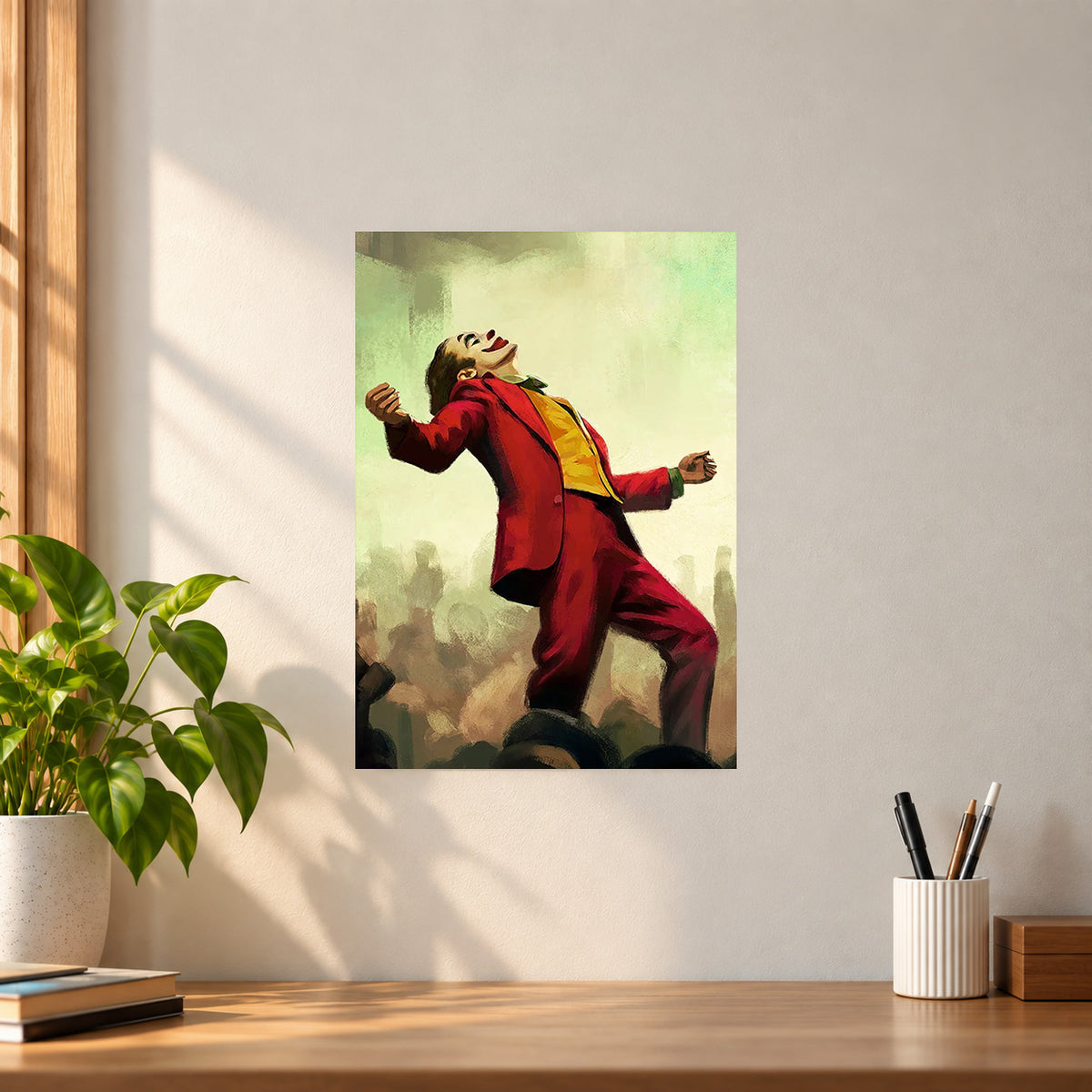 Movies Joker Movie Poster || Dark Cinematic Wall Art