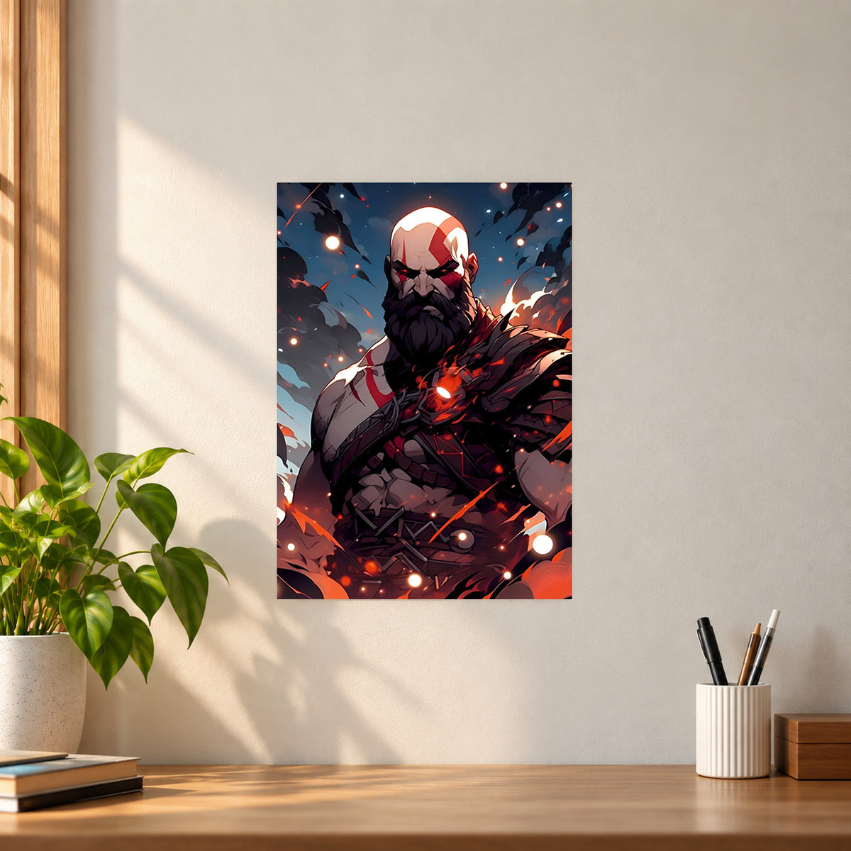 Games God of War Poster || Gaming Wall Art in A3, A4 & A5