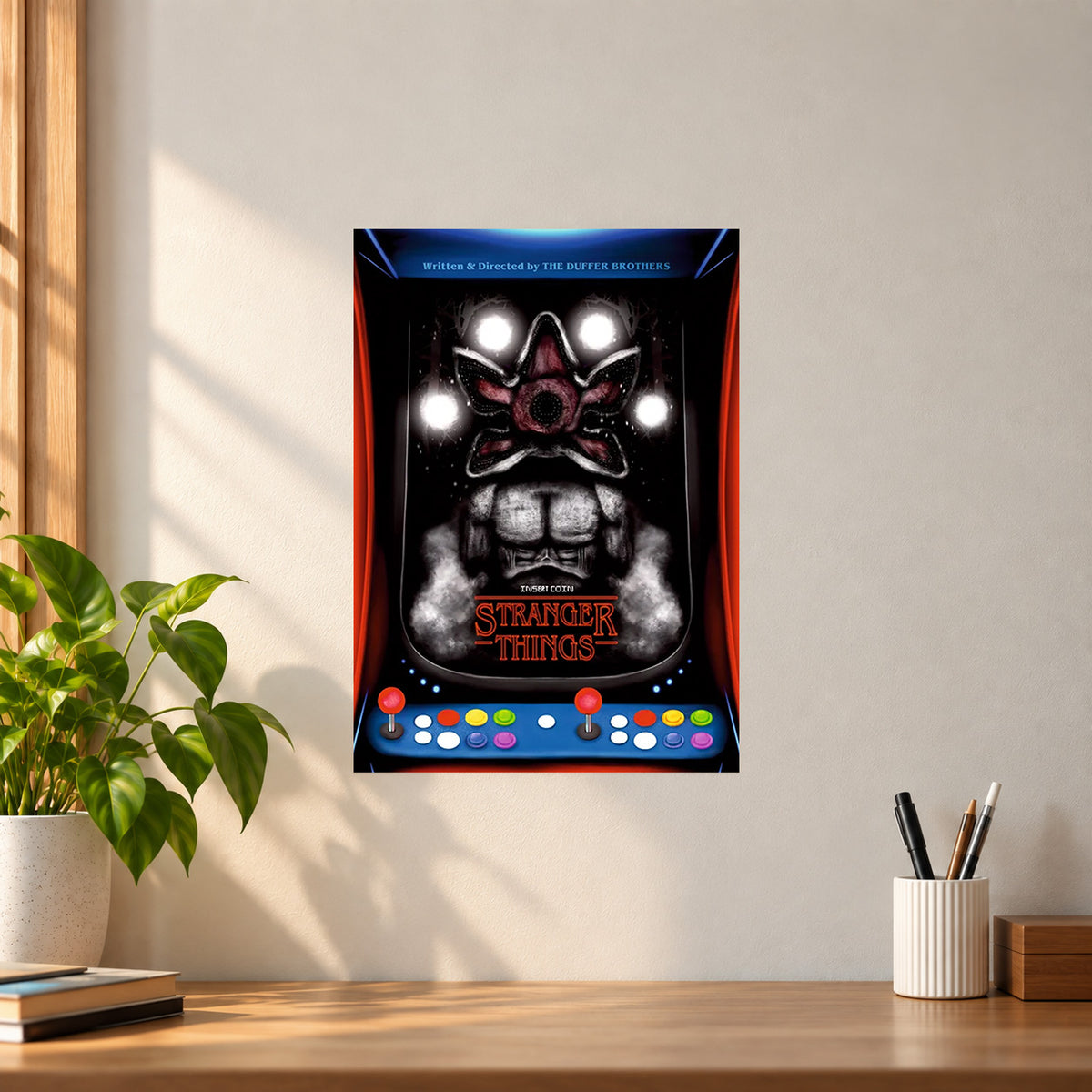 Web-Series Demogorgon Poster || Stranger Things Horror Wall Art