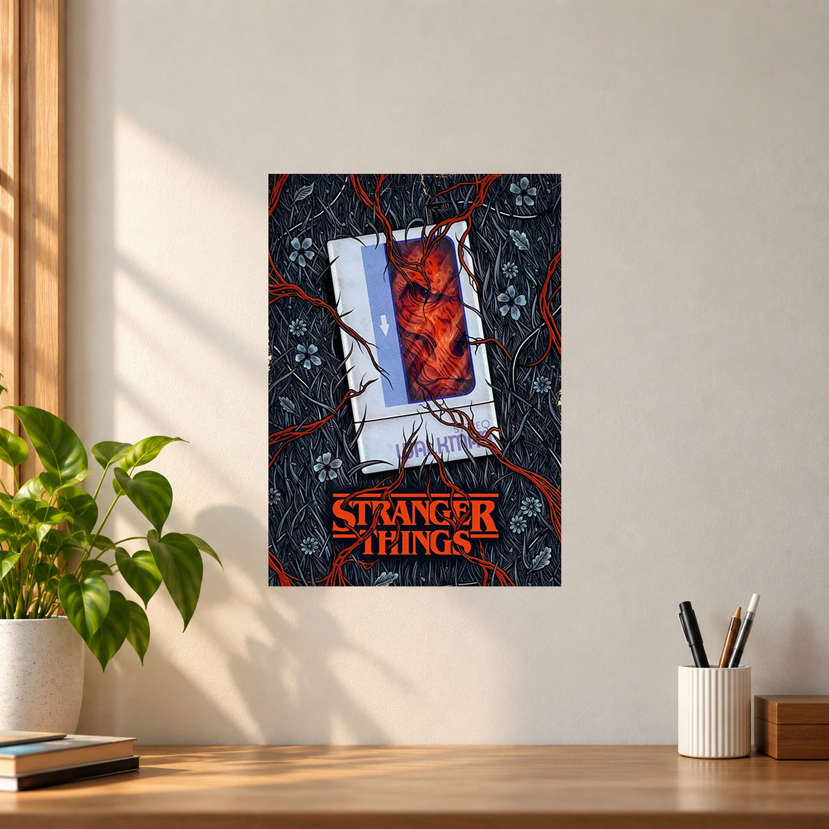 Web-Series Vecna Poster || Stranger Things Horror Wall Art