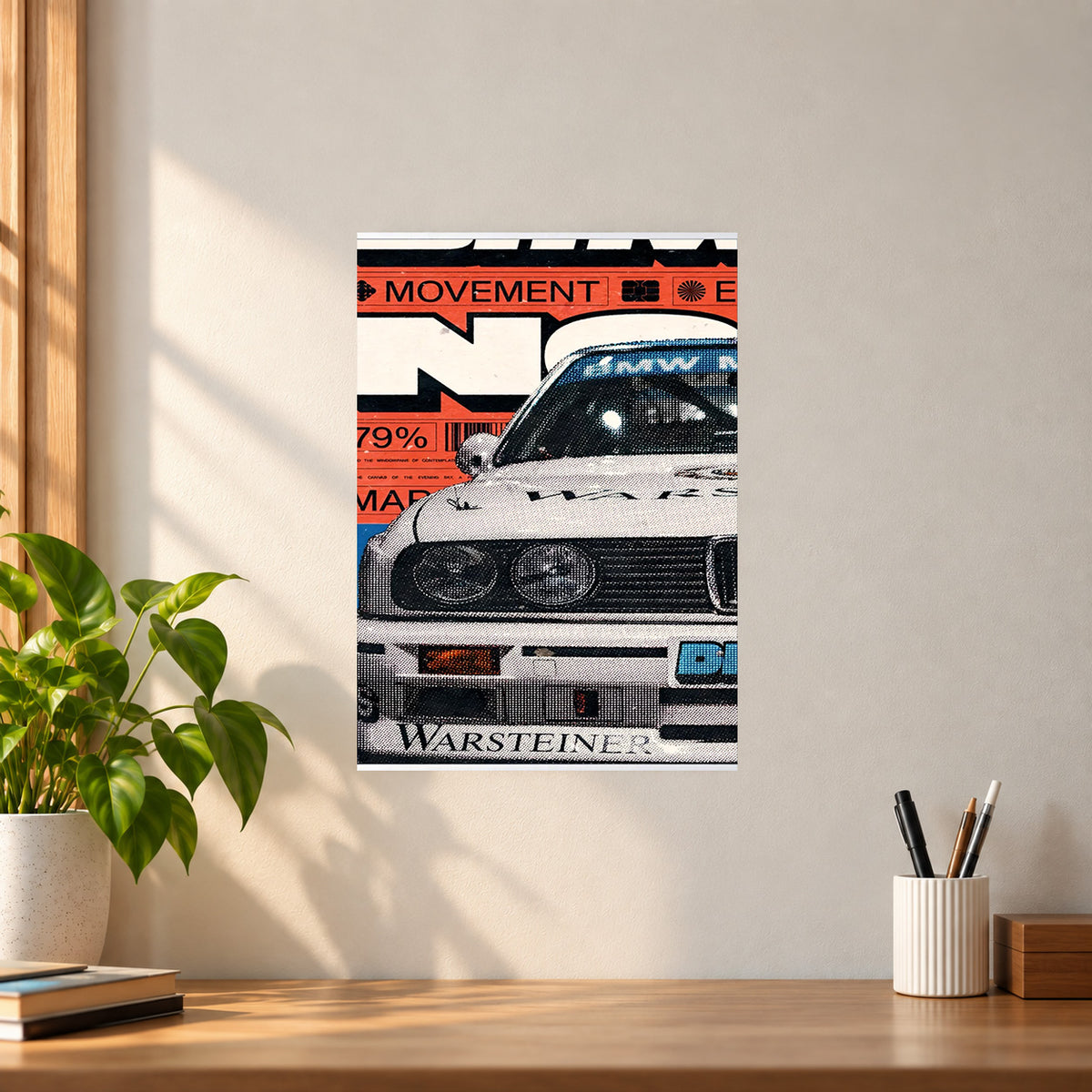 Car BMW Banner Poster || Car & Automotive Wall Art