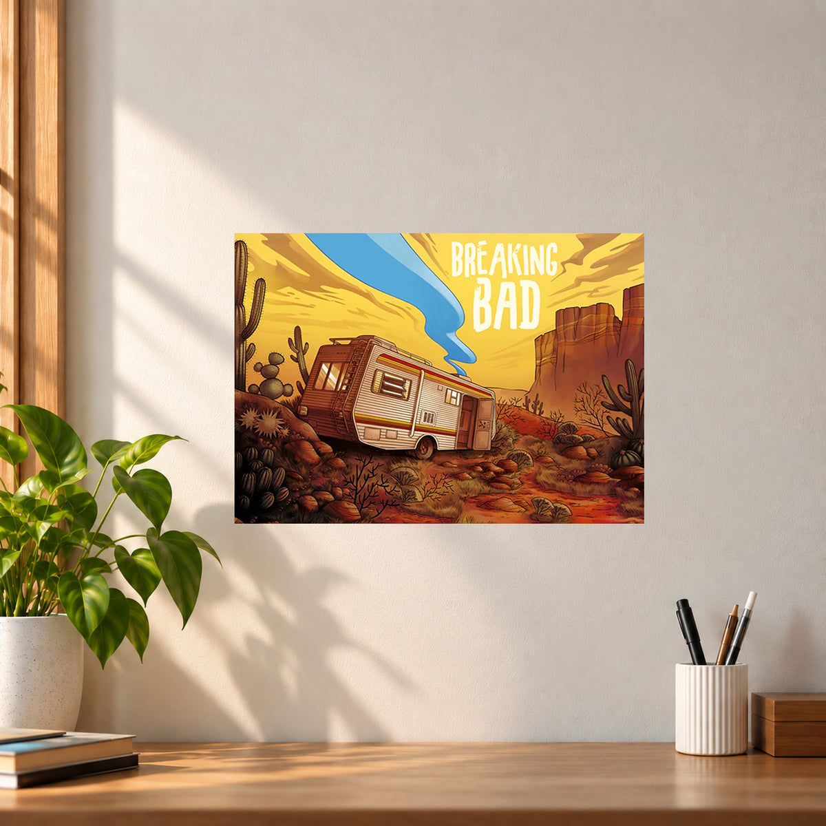 Web-Series Breaking Bad Van Poster || TV Series Wall Art