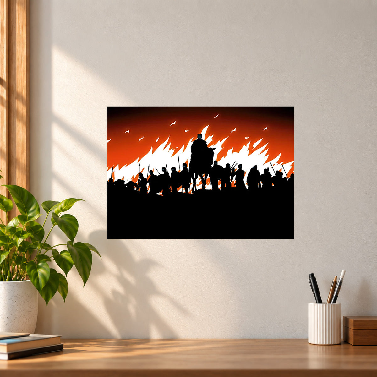 Web-Series Army of White Walkers Poster || Fantasy Series Wall Art