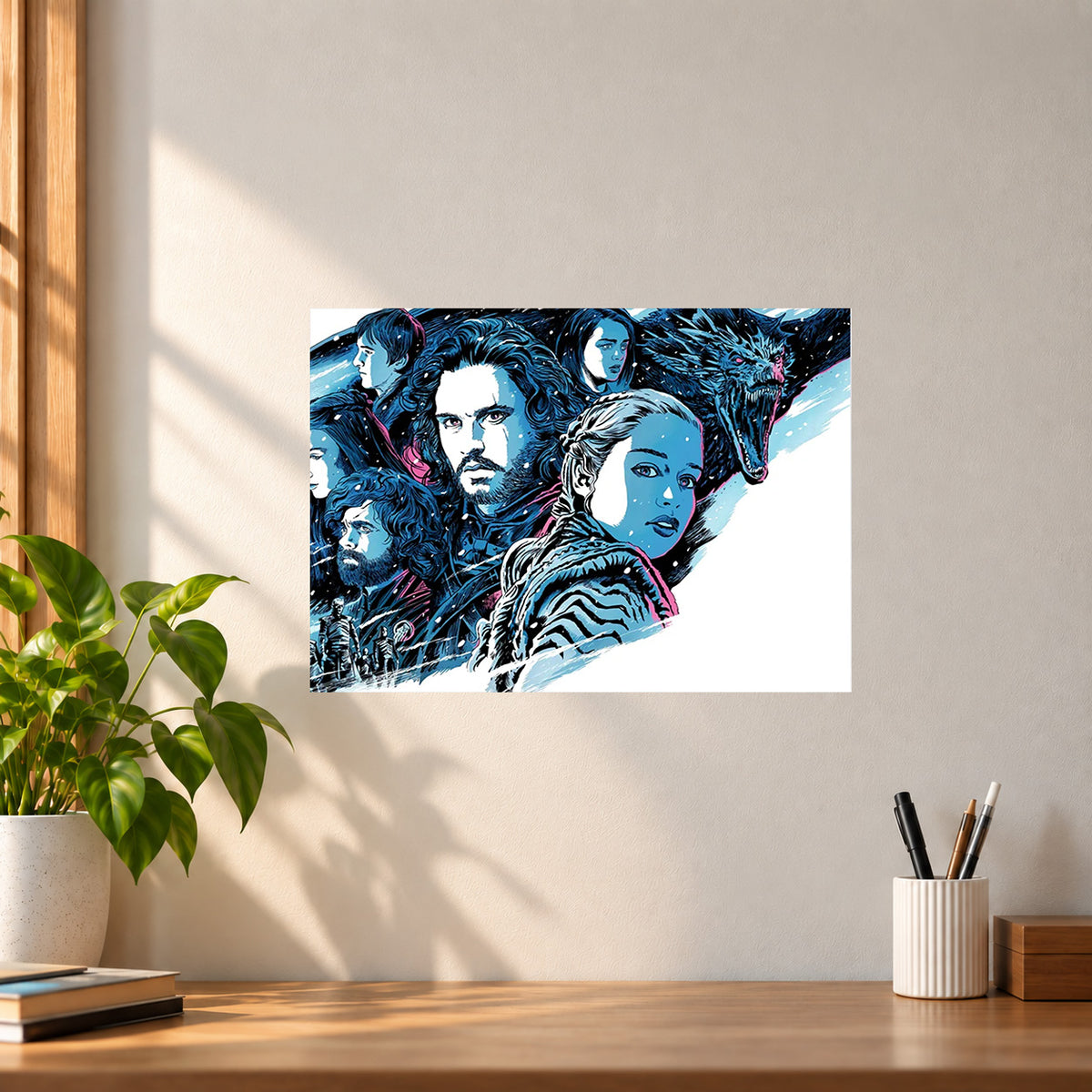 Web-Series Game of Thrones Posters || Main Characters Wall Art