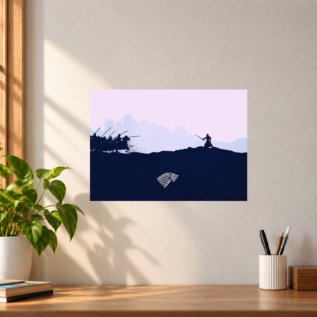 Web-Series Battle of the Bastards Poster || Game of Thrones Wall Art