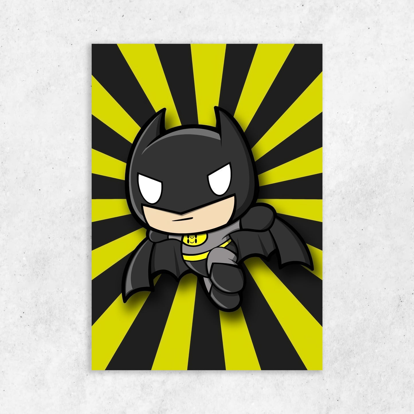 Illustration Batman || Matte Finish Poster