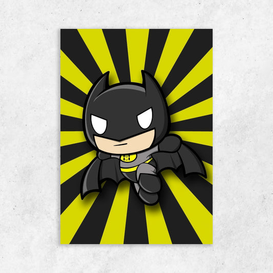 Illustration Batman || Matte Finish Poster