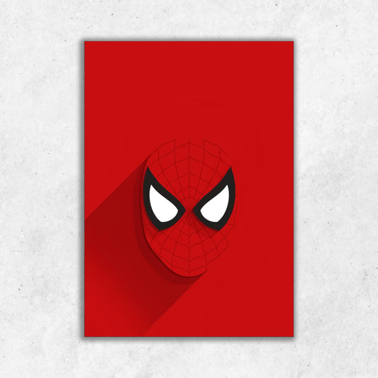 Spiderman Face || Matte Finish Poster