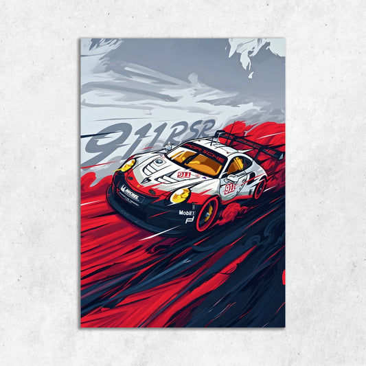 Porsche 911 || Matte Finish Poster