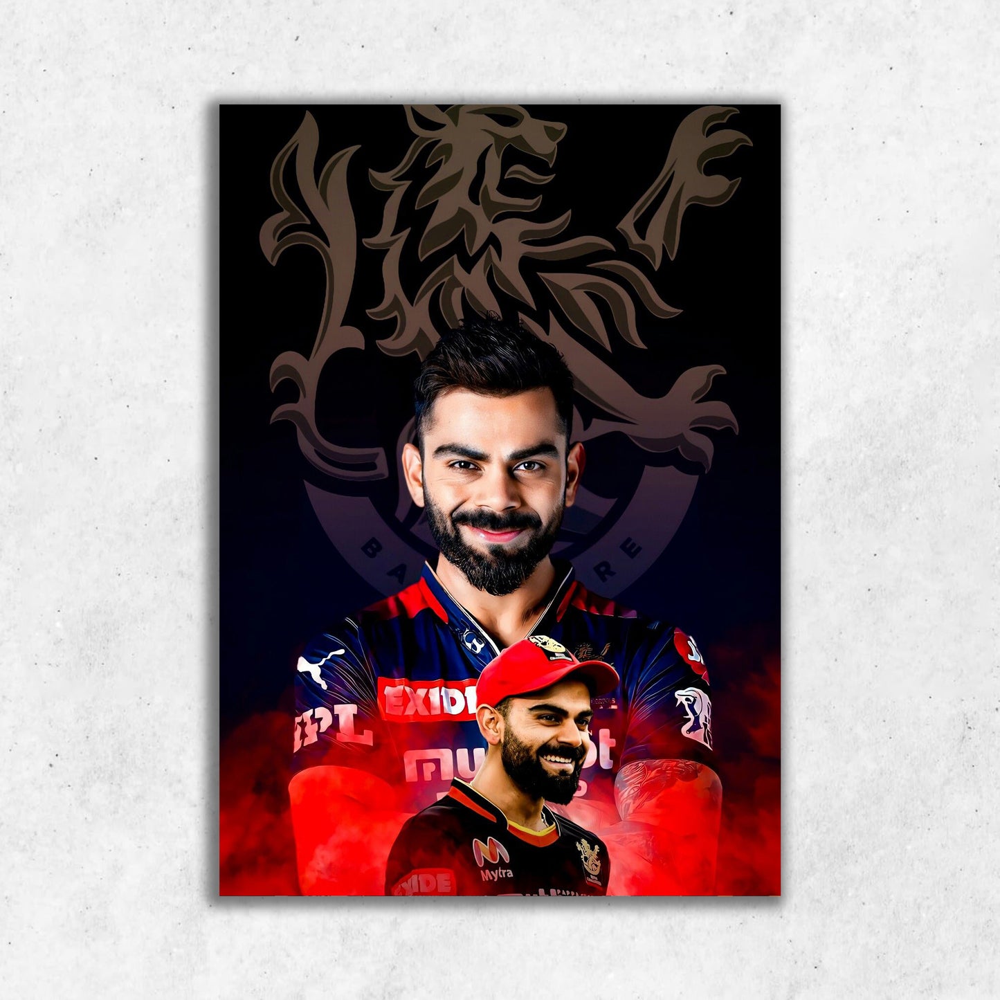 RCB Virat Kohli || Matte Finish Poster