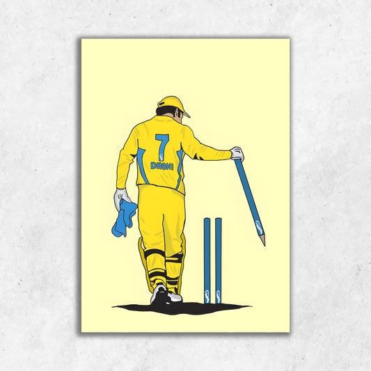 Thala Illustration || Matte Finish Poster